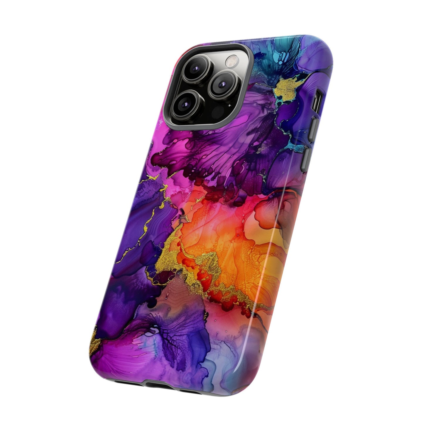 Floral Color Explosion iPhone 12 Case