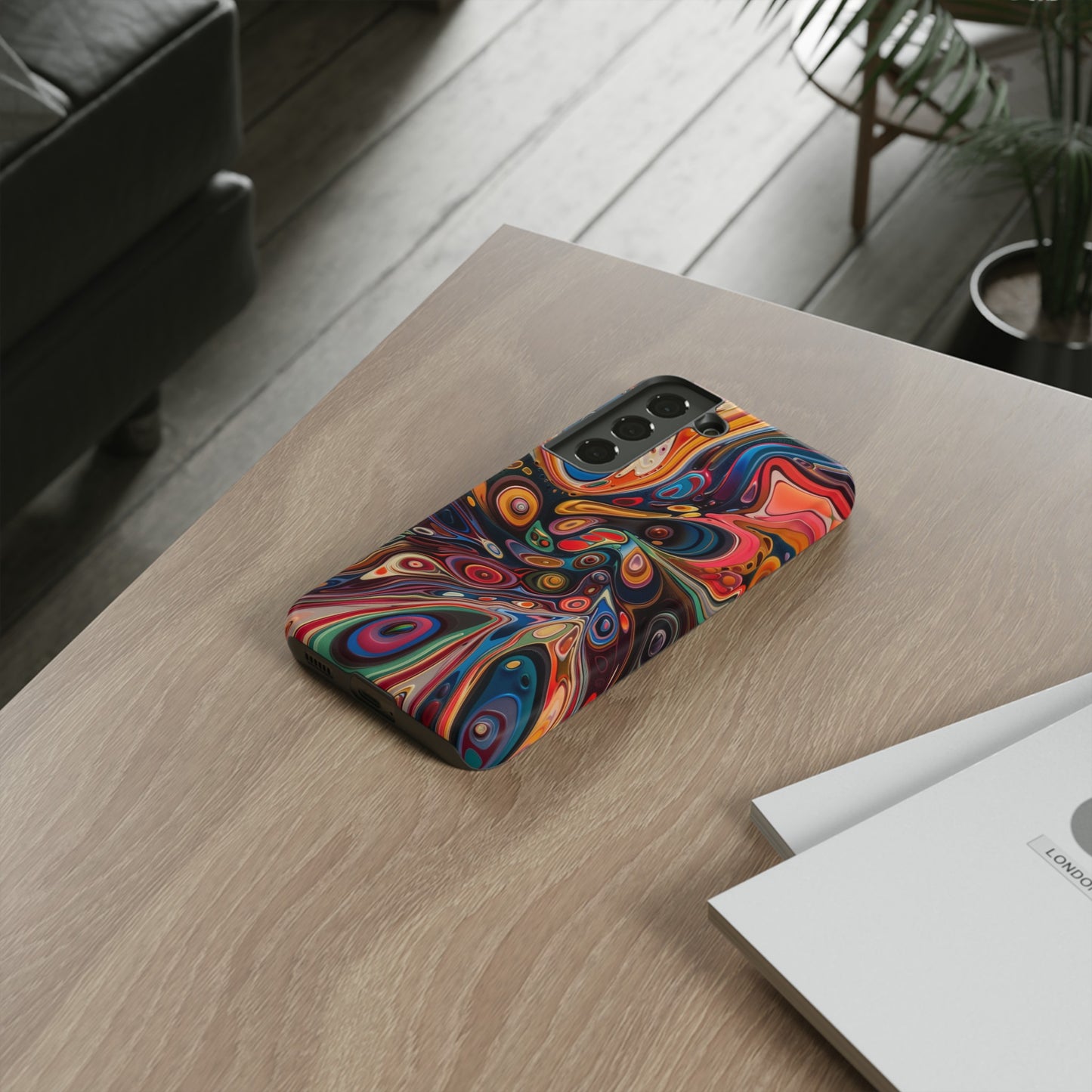 Trippy Psychedelic Color Explosion Phone Case