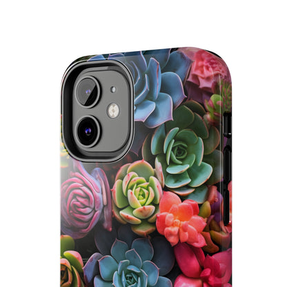 Succulent Desert Cactus Floral iPhone Case | Embrace the Beauty of Arid Elegance