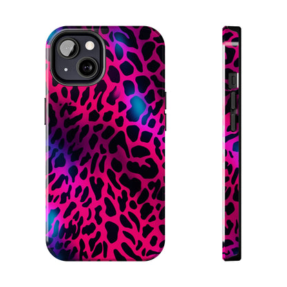 Wild Child: Trippy Leopard Spots Mystique | Dynamic iPhone Case