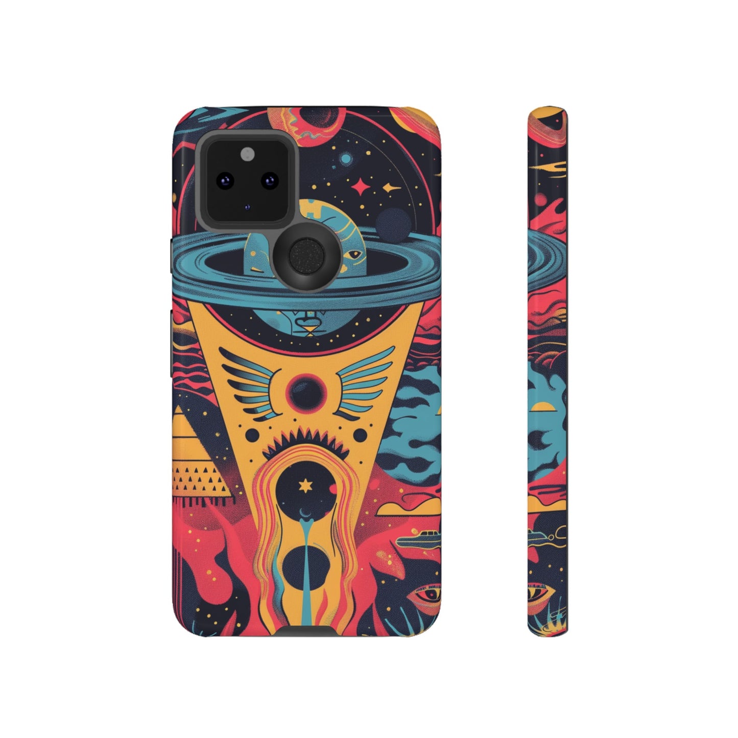 Cosmic Journey Space and Time Phone Case