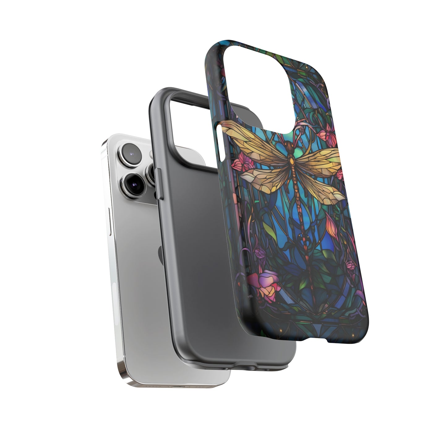 Art Nouveau Dragonfly - A Timeless Symbol of Elegance for Google Pixel, iPhone, and Samsung Cases