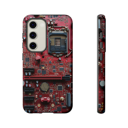 Open Circuit Naked Motherboard Technology Phone Case