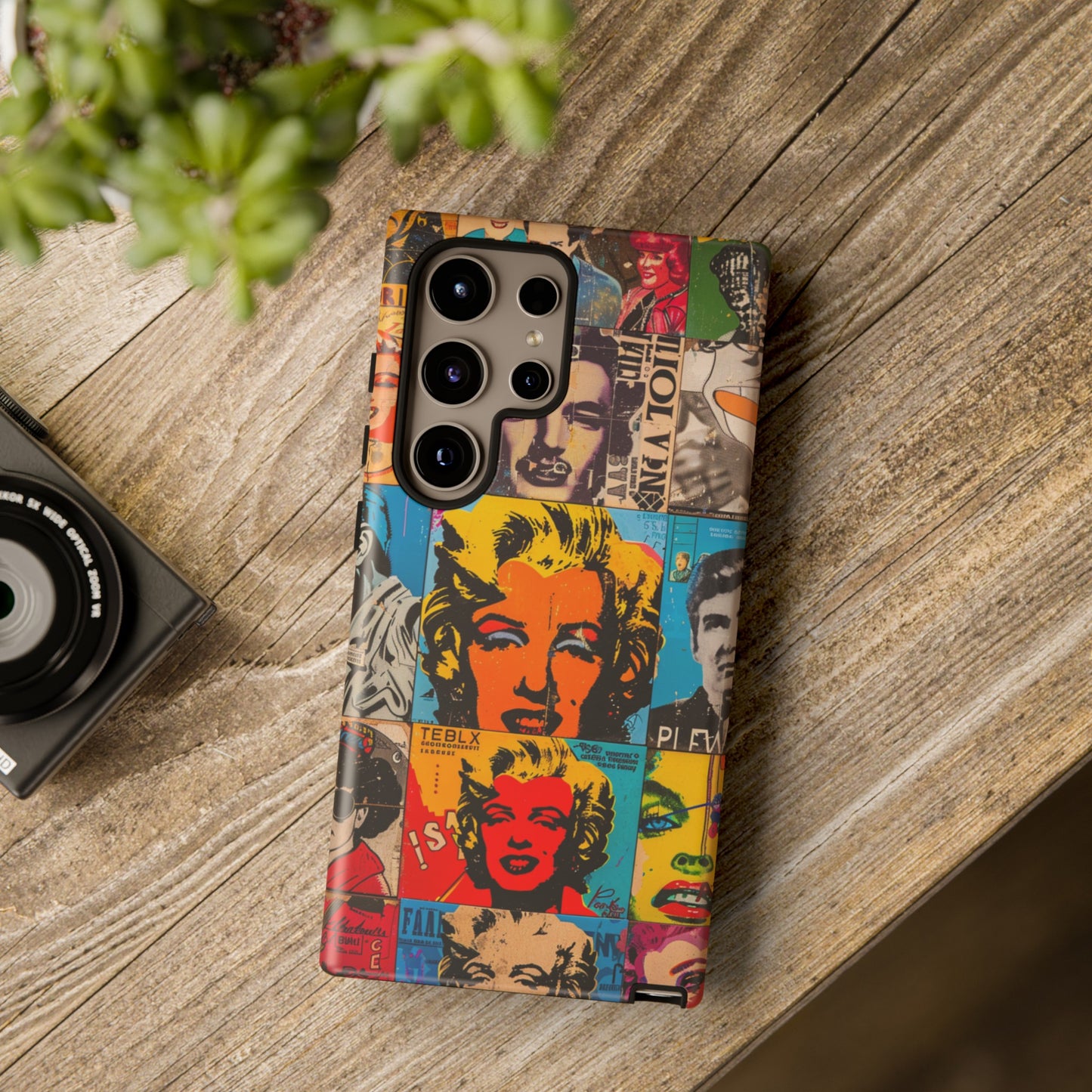 Retro Hollywood Pop Art Phone Case