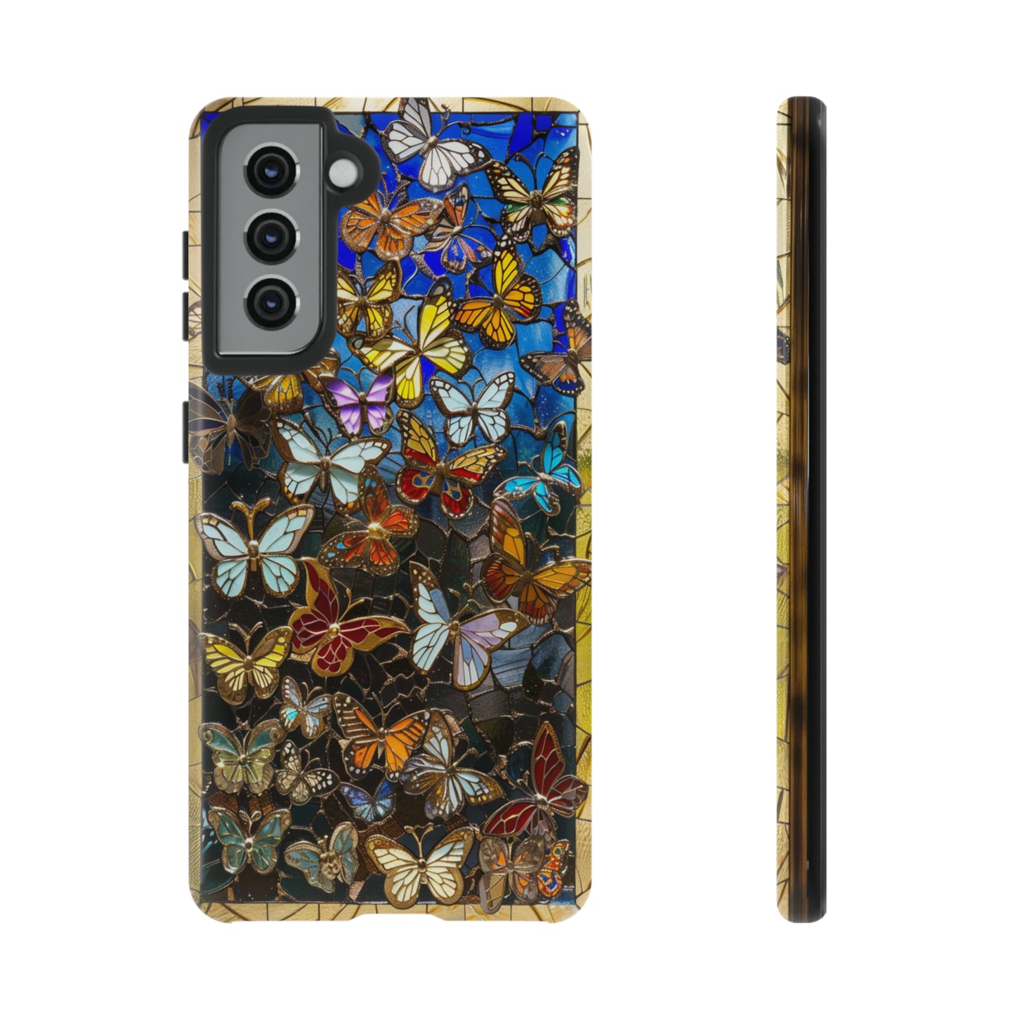 Butterfly Flower Garden Painting Phone Case