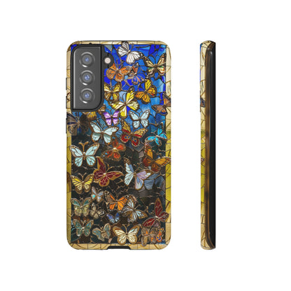 Butterfly Flower Garden Painting Phone Case