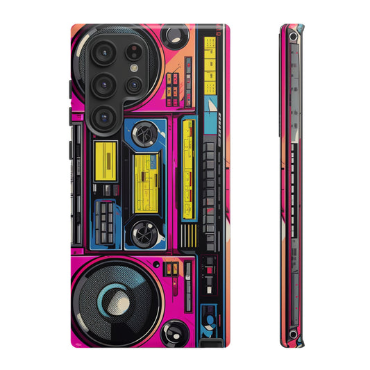 Boombox Hip Hop Music iPhone Case