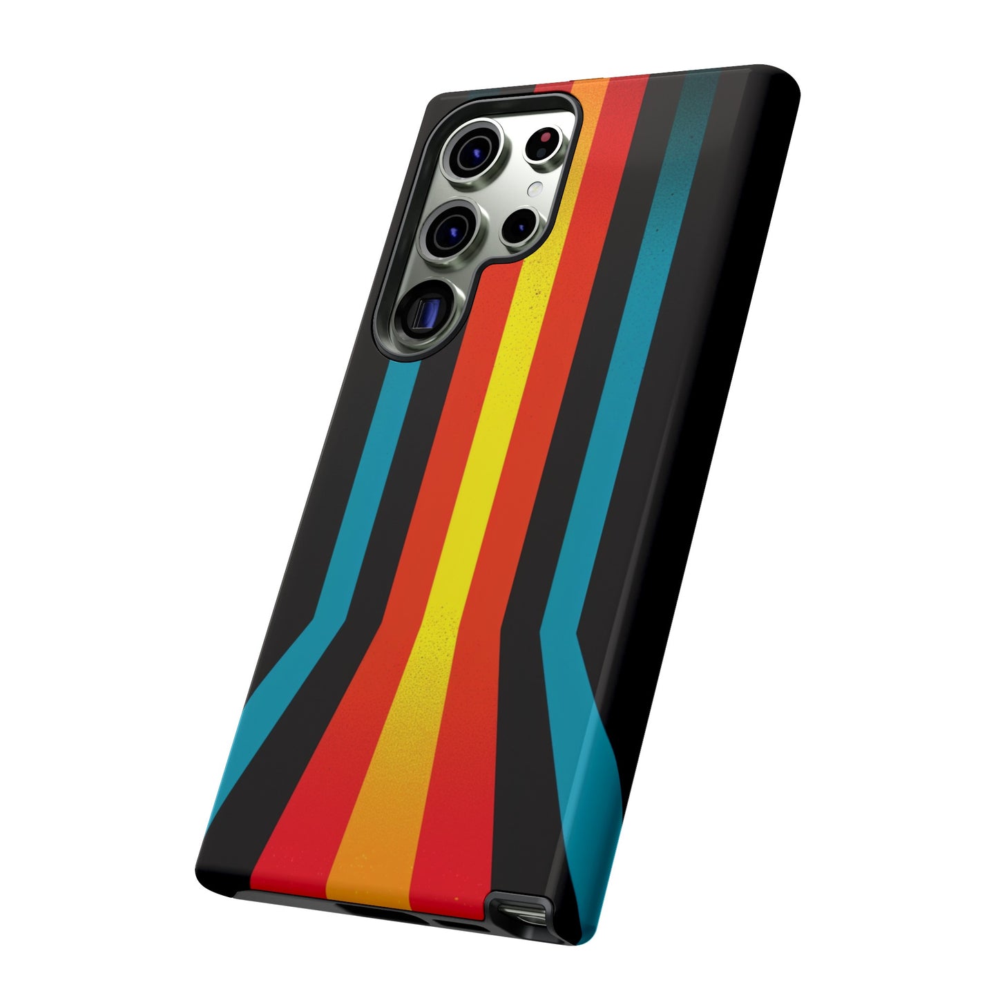 Retro Lines 1980s Flashback Phone Case