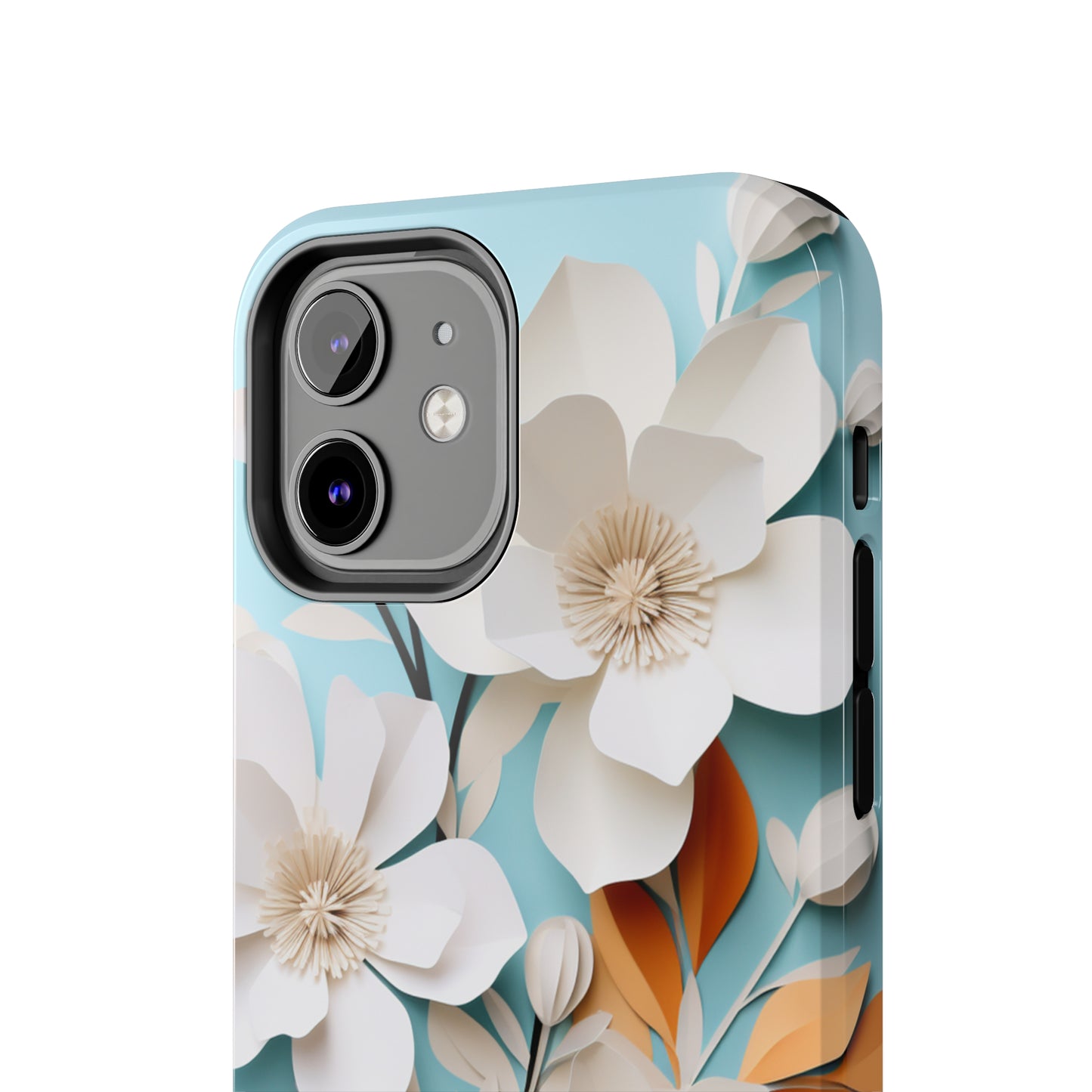 Paper Floral iPhone Case | Delicate Elegance and Nature-Inspired Beauty