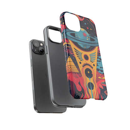 Cosmic Journey Space and Time Phone Case