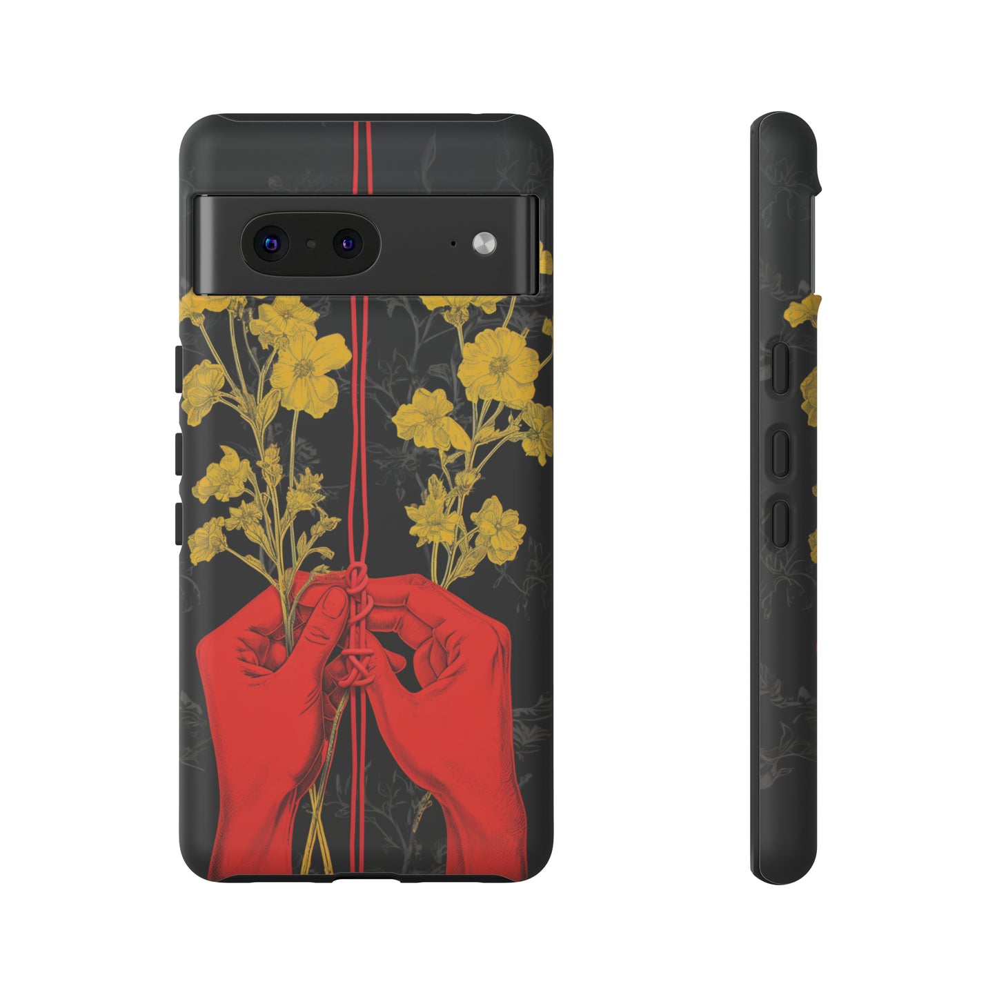 We Are All Connected Floral Phone Case