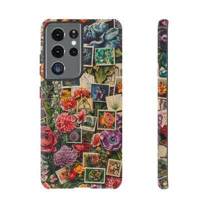 Vintage Floral Stamps Phone Case