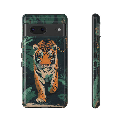 Retro Jungle Tiger Phone Case