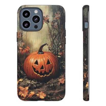 Vintage Style Halloween Jack-o'-Lantern Phone Cover