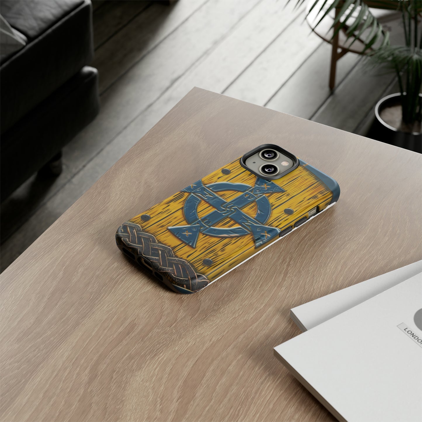 Viking Battle Shield Phone Case