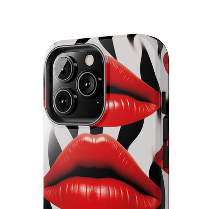 Kiss Lips iPhone Case | Expressive and Playful Design for iPhone 11, 12, 13, 14