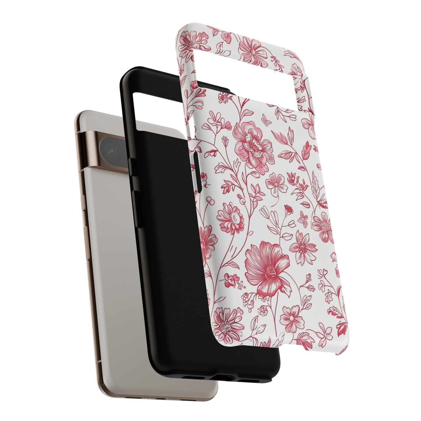 Pink Floral Wildflower Phone Case