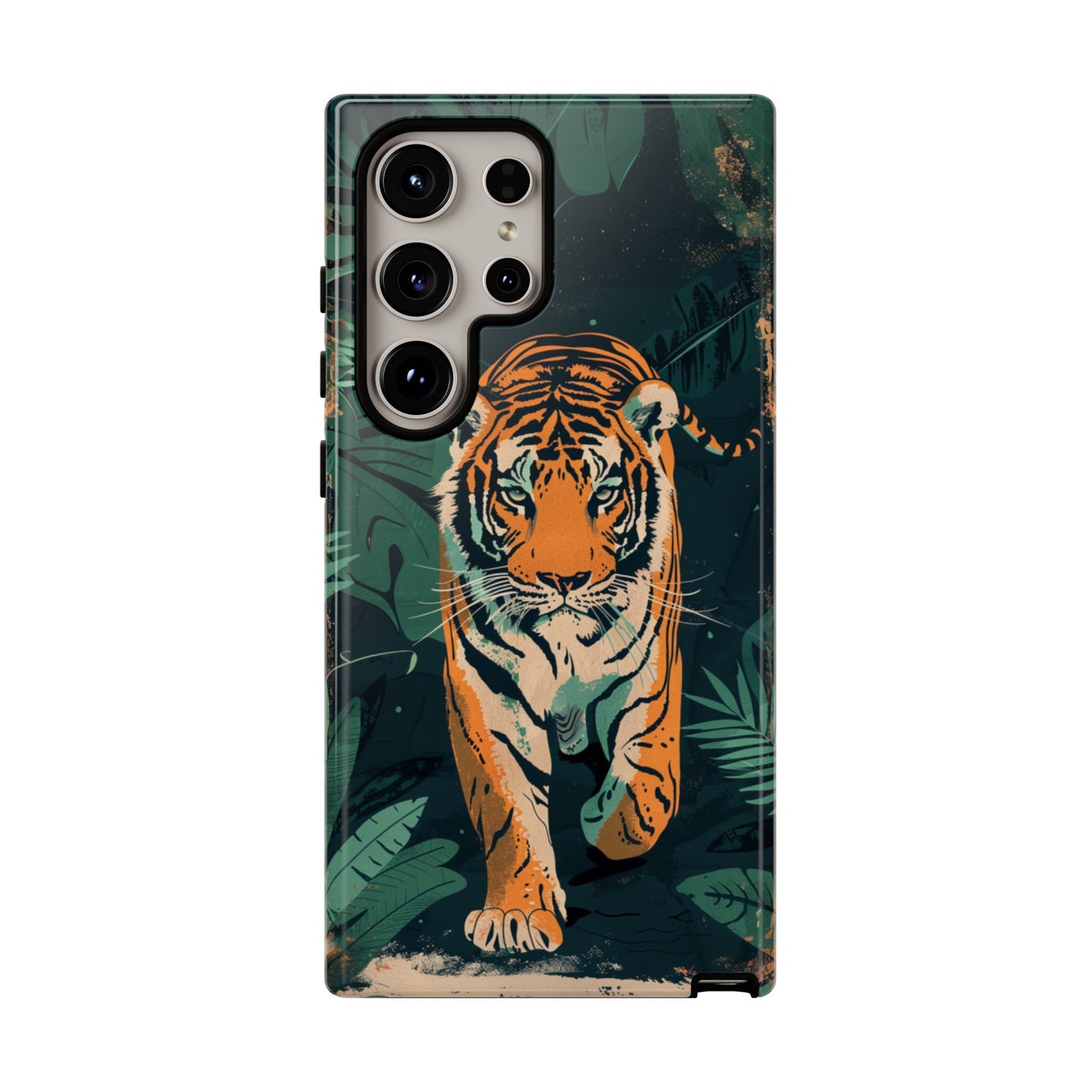 Retro Jungle Tiger Phone Case