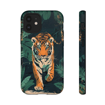 Retro Jungle Tiger Phone Case