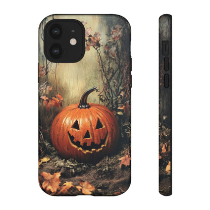 Vintage Style Halloween Jack-o'-Lantern Phone Cover