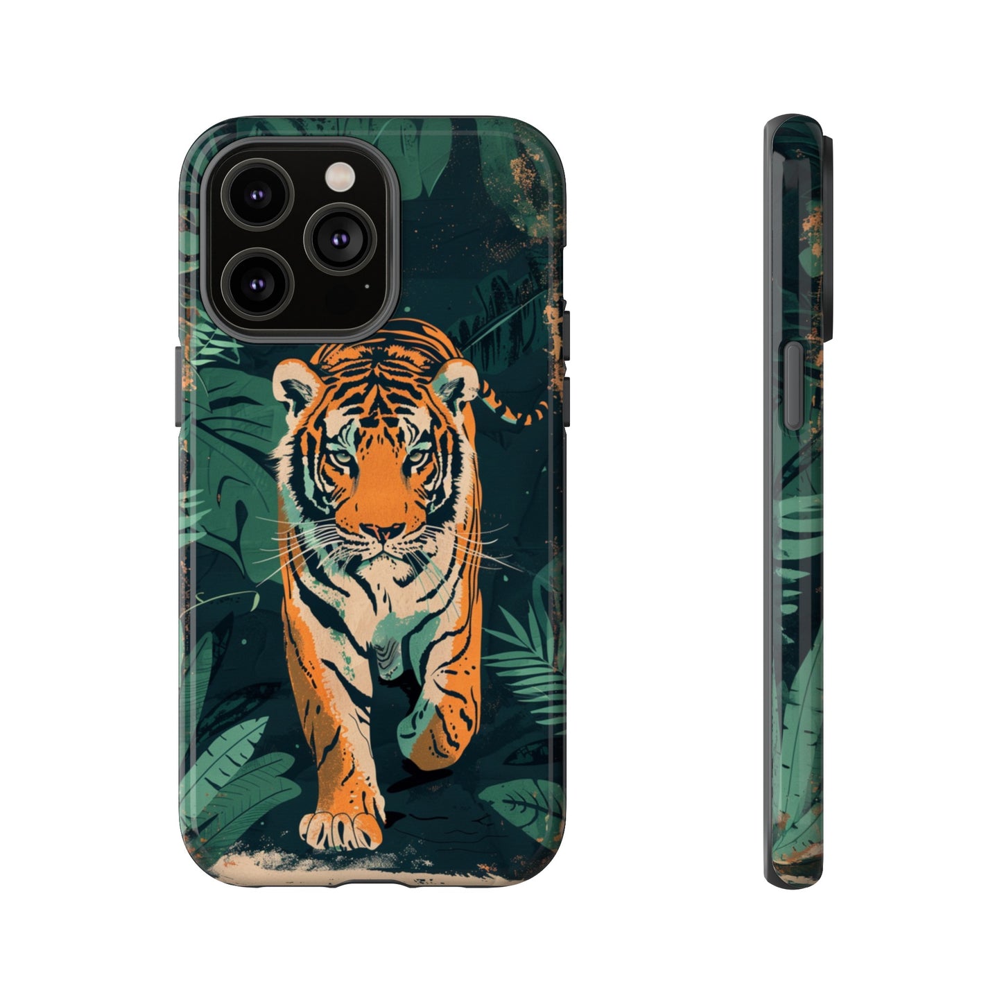 Retro Jungle Tiger Phone Case