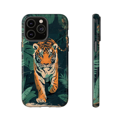 Retro Jungle Tiger Phone Case