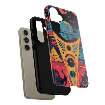 Cosmic Journey Space and Time Phone Case