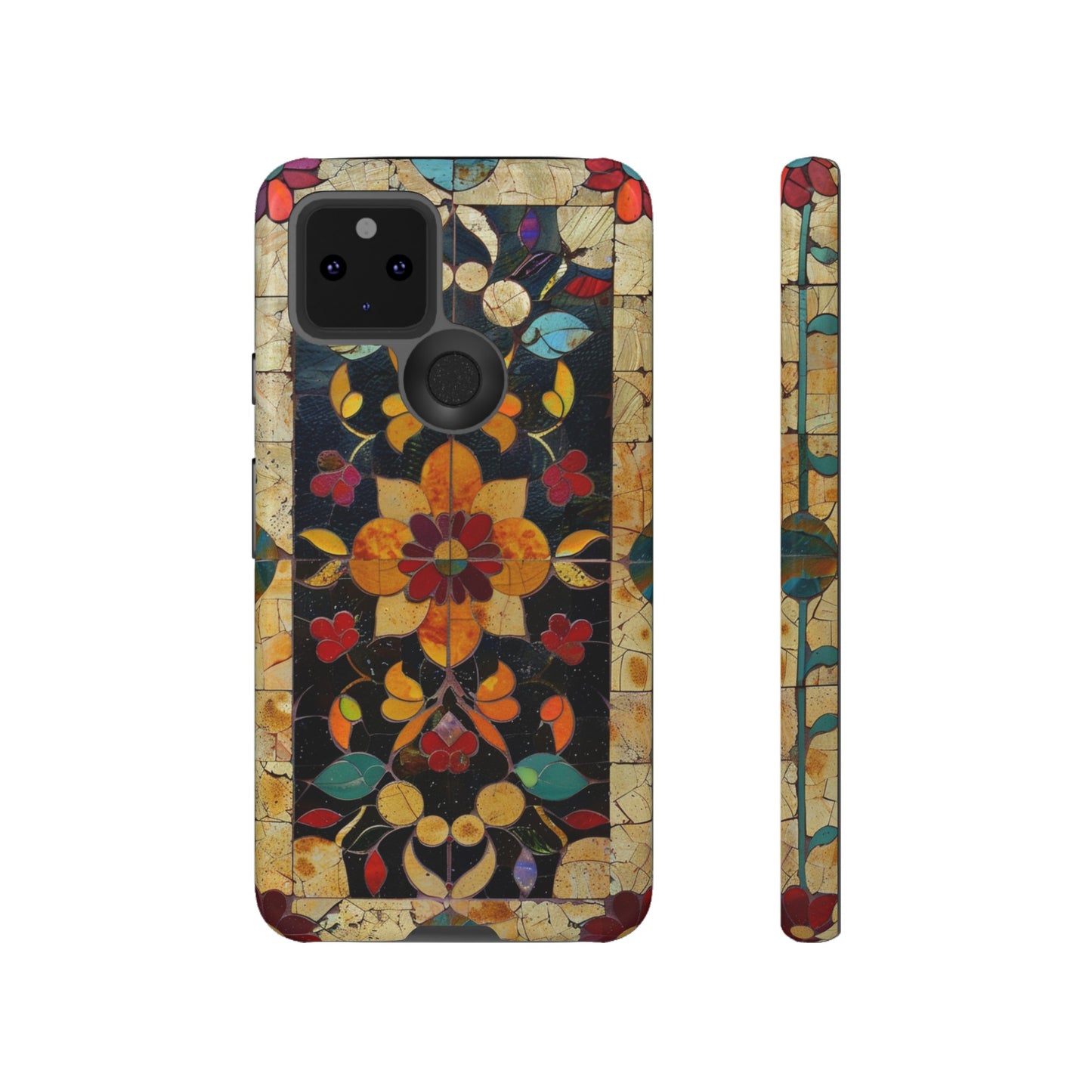 Azulejo Porcelain Vintage Tile Mediterranean Design Phone Case