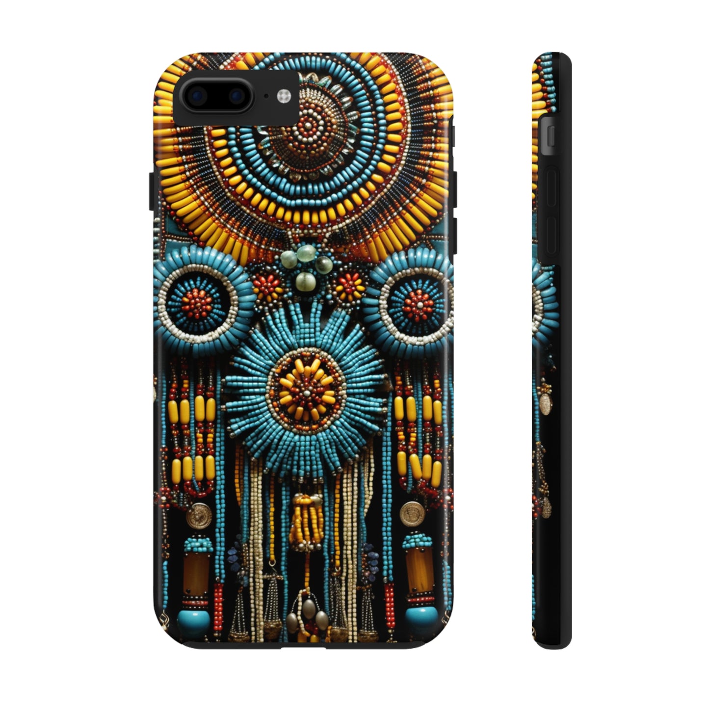 Native American Beadwork iPhone Case | Crafted Elegance with Cultural Heritage