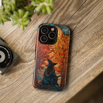 Witch Moon Stained Glass Effect Phone Case