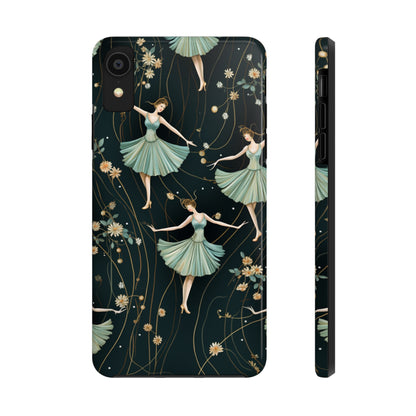 Vintage Style Dancing Ballerina iPhone Case | Embrace Elegance and Grace in Retro Charm