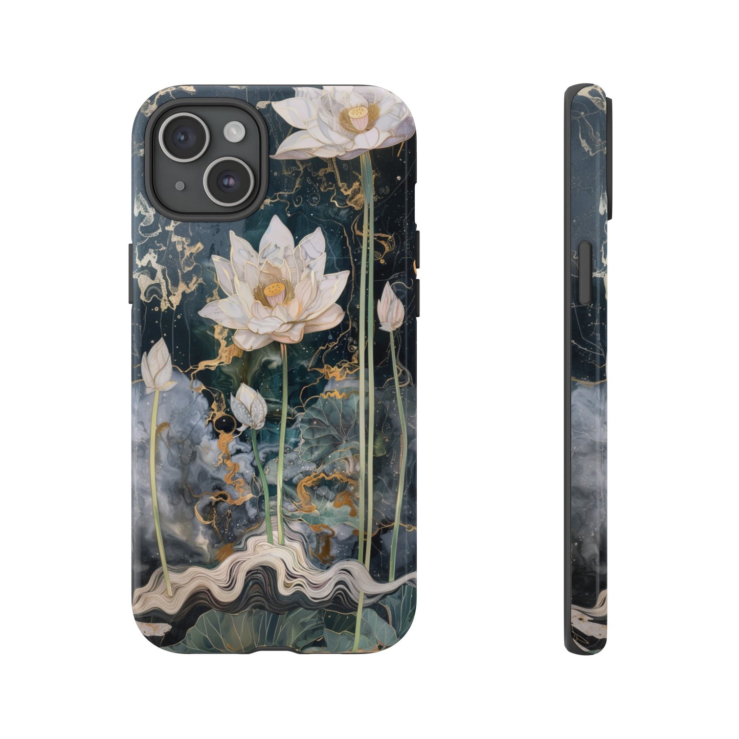 Lotus Floral Zen Art Phone Case