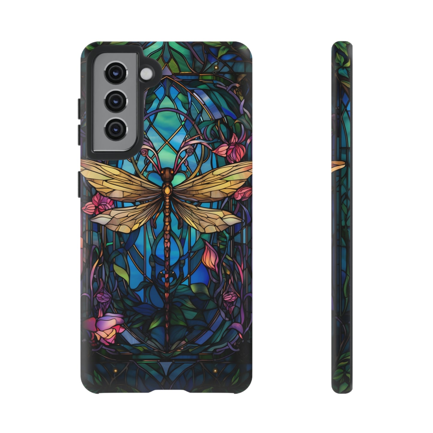 Art Nouveau Dragonfly - A Timeless Symbol of Elegance for Google Pixel, iPhone, and Samsung Cases