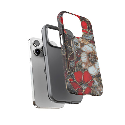 Stained Glass Floral Paisley Explosion Phone Case