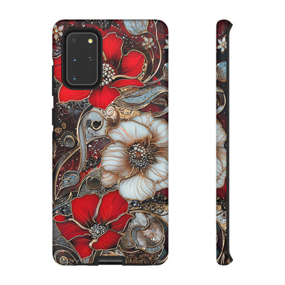 Stained Glass Floral Paisley Explosion Phone Case