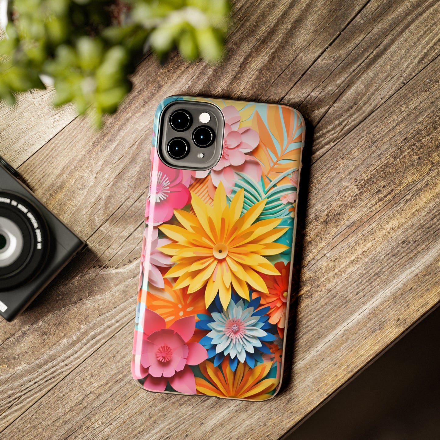 iPhone 12 Pro Max Artistry: Paper Floral Design – Crafted Elegance for iPhone 13 Pro and iPhone XR Enthusiasts