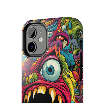 Psychedelic Dive: Monsters in the Mind & Mysteries Under the Bed | iPhone Tough Case