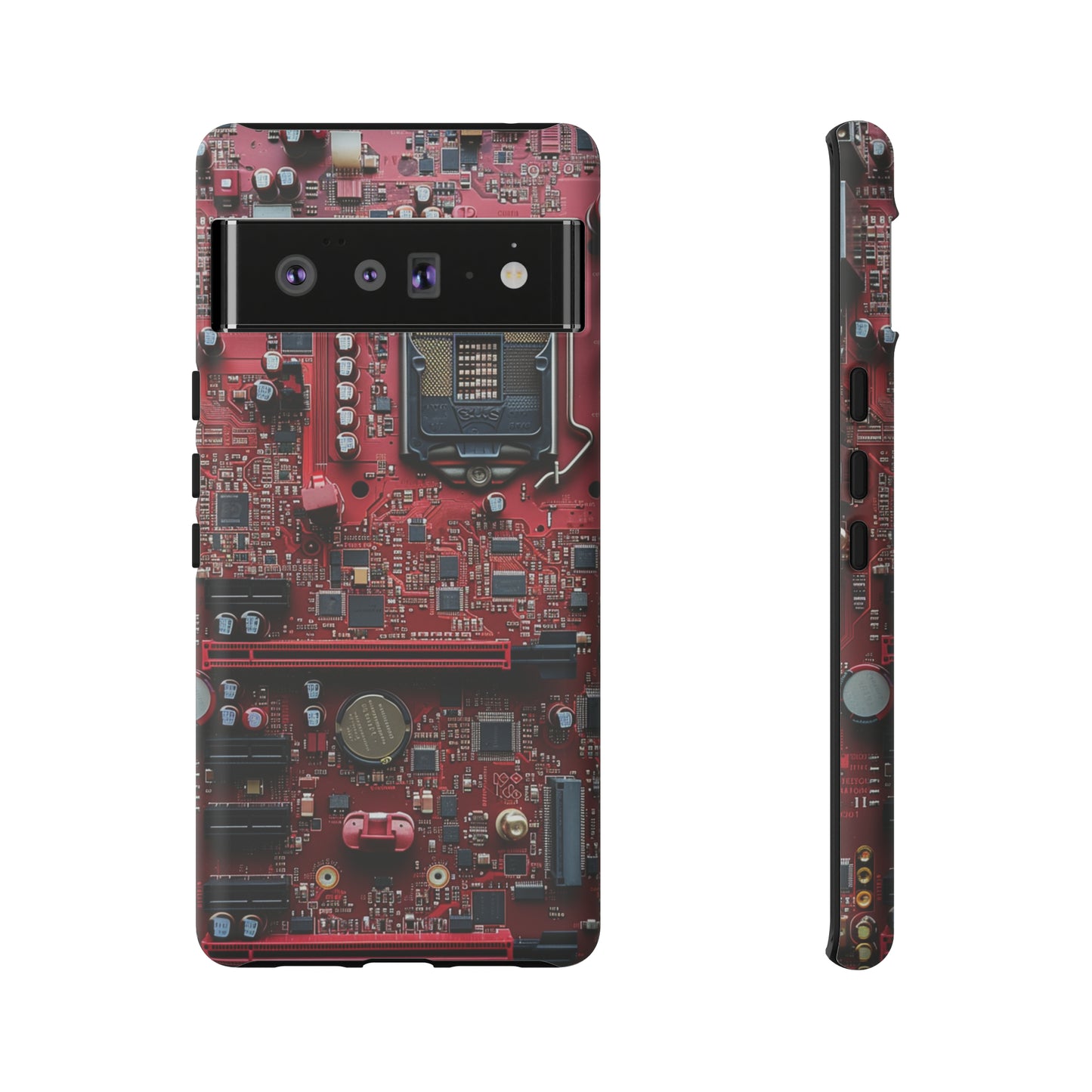 Open Circuit Naked Motherboard Technology Phone Case