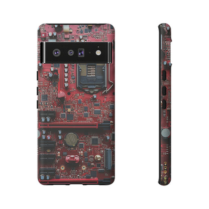 Open Circuit Naked Motherboard Technology Phone Case