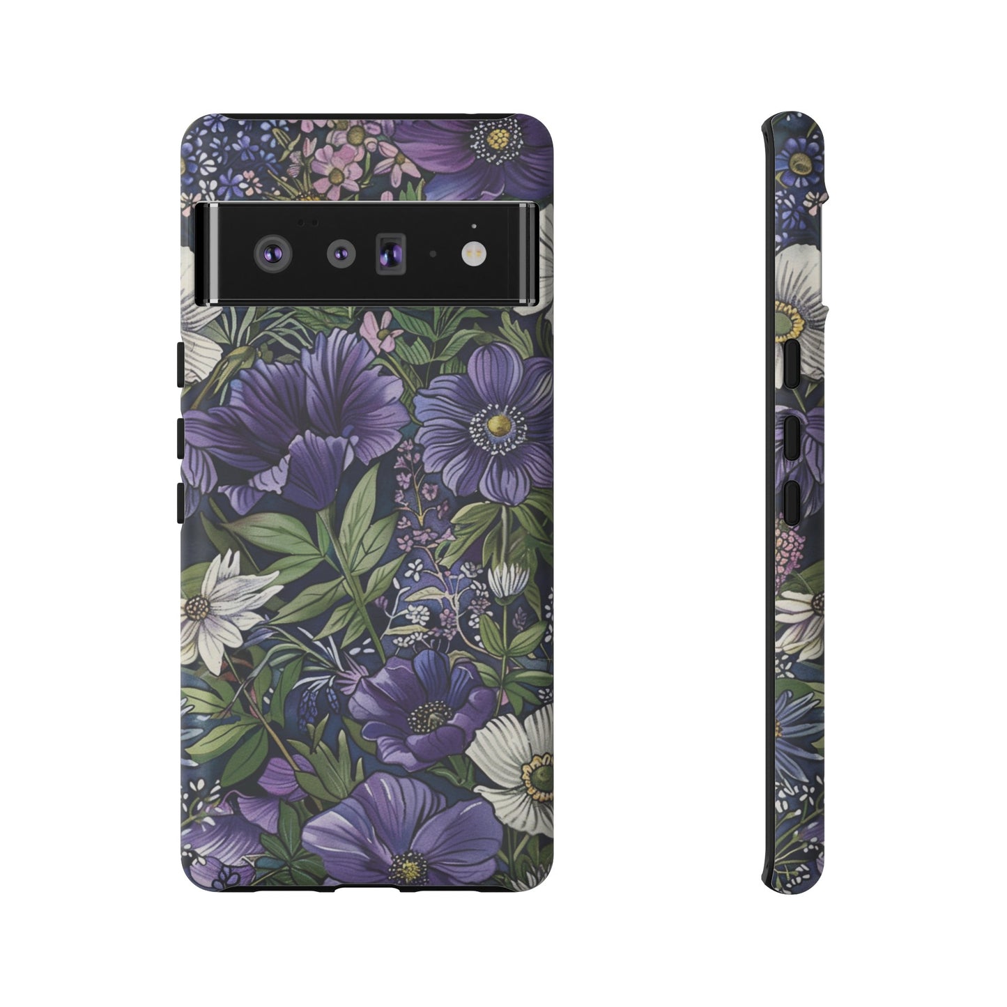 Floral Sage Purple Wildflower Phone Case