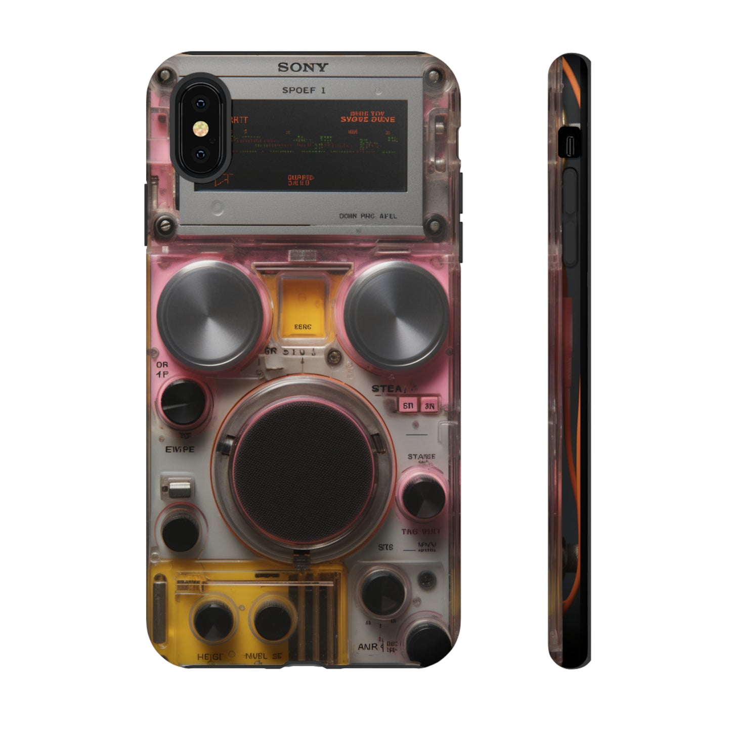 Cyberpunk Sci-Fi Techno Communicator Phone Case