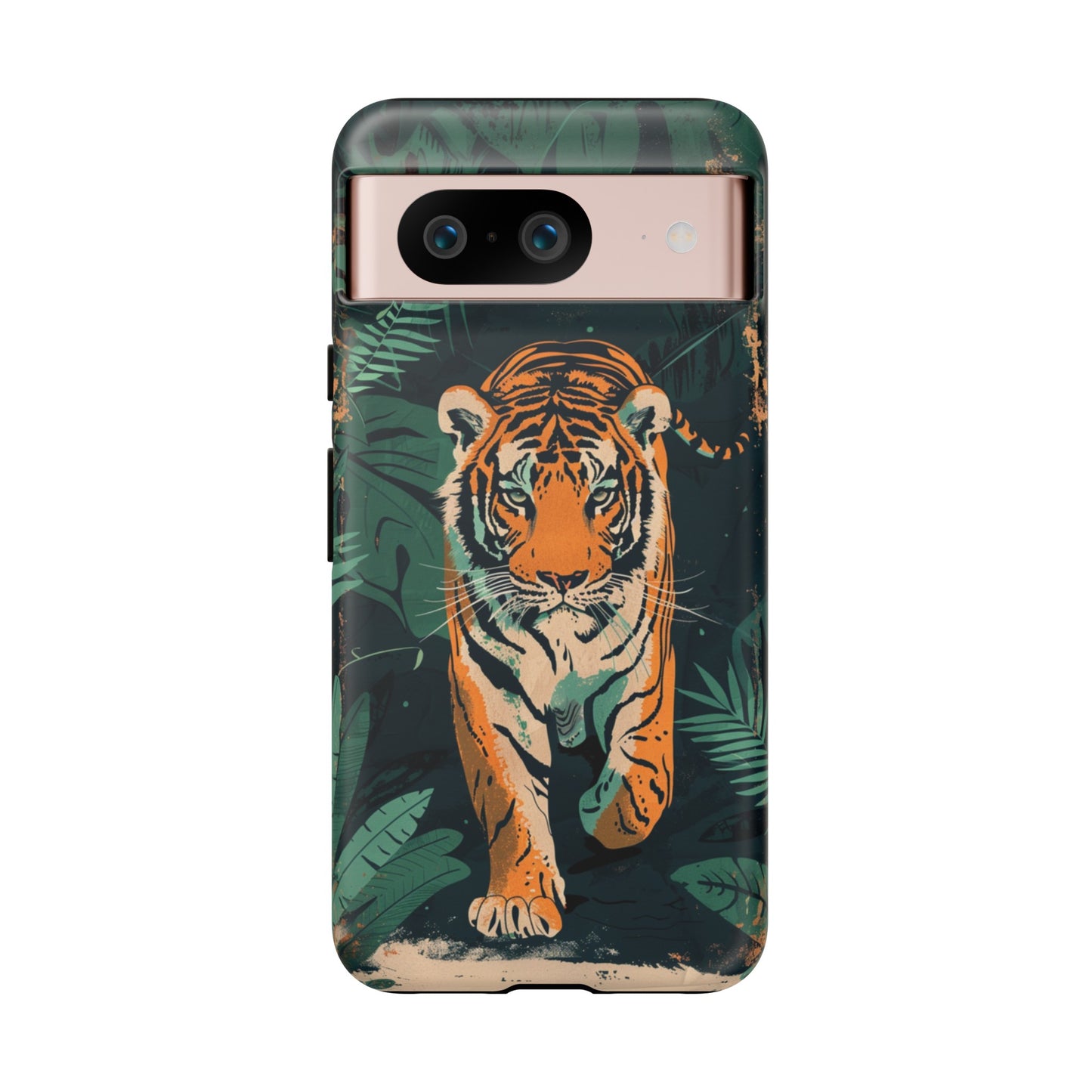 Retro Jungle Tiger Phone Case