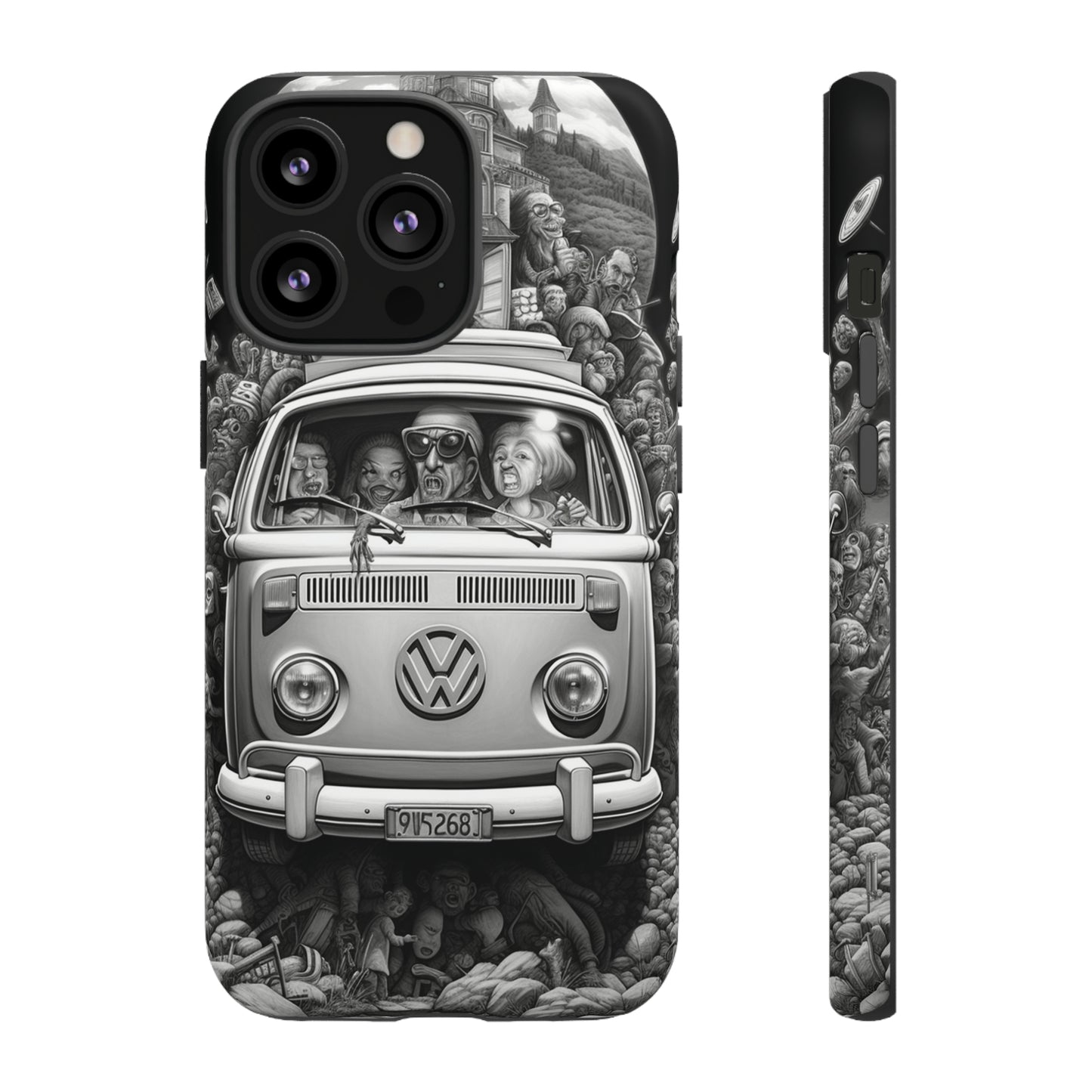 Vintage VW Camper Van iPhone Case