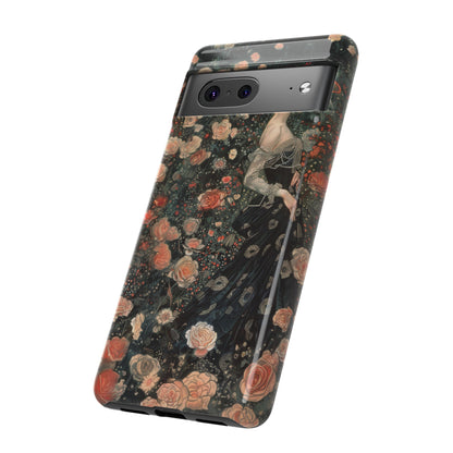 Art Nouveau French Floral Beauty Painting Phone Case