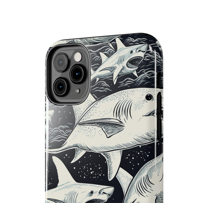 Shark Design | Swimming with the Sharks Aquatic Adventure iPhone 13 Case