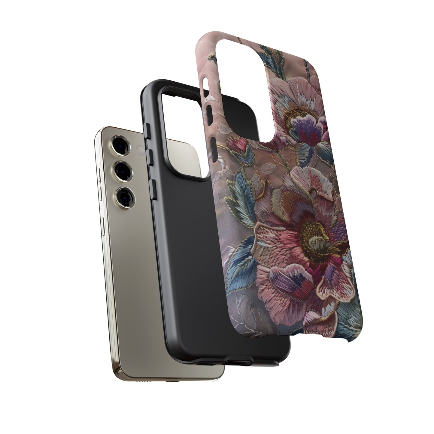 Coquette Embroidery Aesthetic Floral iPhone 14 Case