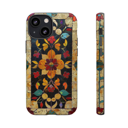 Azulejo Porcelain Vintage Tile Mediterranean Design Phone Case