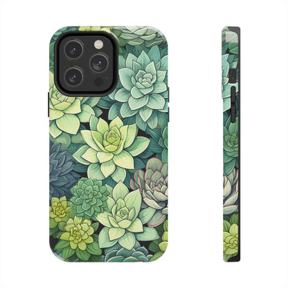 Succulent Desert Cactus Floral iPhone Case | Embrace the Beauty of Arid Elegance