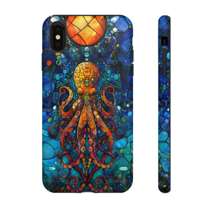 Octopus Stained Glass Undersea Magic Phone Case