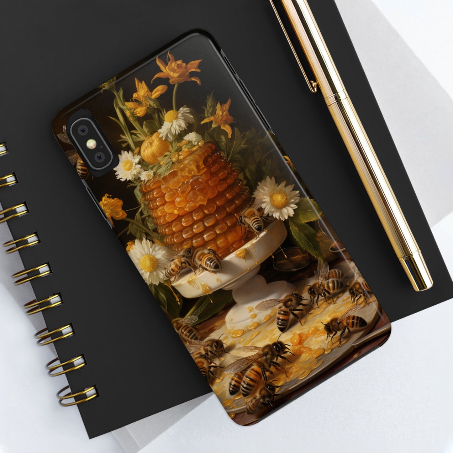 Honey Bee iPhone Case | Vintage Artwork Embrace the Sweetness of Nature's Workers